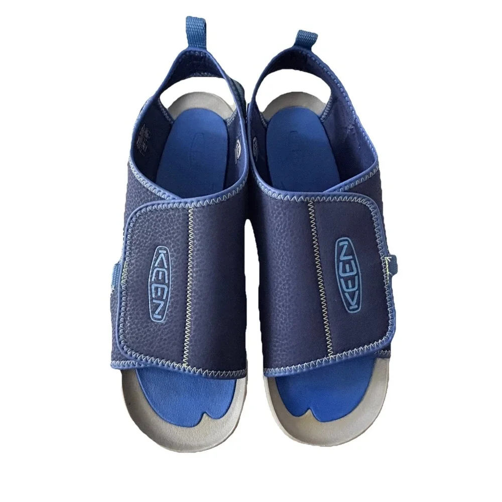 Keen Knotch River Open Toe Blue Water Shoe Sandal Walking Hiking Gorpcore Size 6